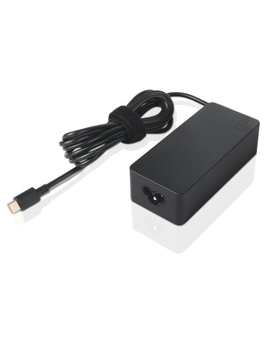 LENOVO adaptador e inversor de corriente Interior 65 W Negro