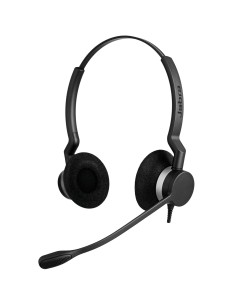 Jabra BIZ 2300 QD Duo Auriculares Diadema Negro
