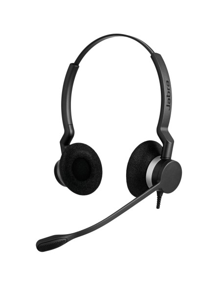 Jabra BIZ 2300 QD Duo Auriculares Diadema Negro