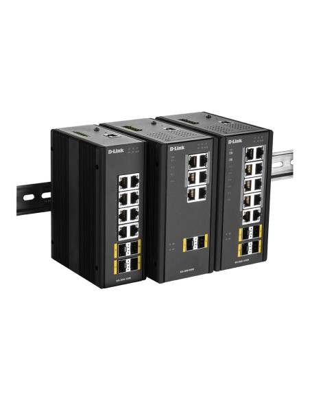 D-Link Gestionado L2 Gigabit Ethernet (10 100 1000) EnergÍ­a sobre Ethernet (PoE) Negro