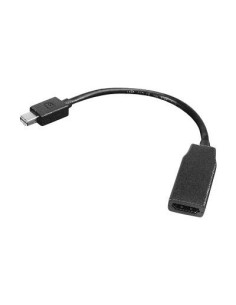 Lenovo Adaptador de cable de vÍ­deo 0,2 m Mini DisplayPort HDMI Negro