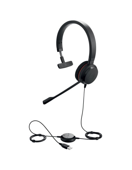 Jabra Evolve 20 UC Mono Auriculares Diadema Negro