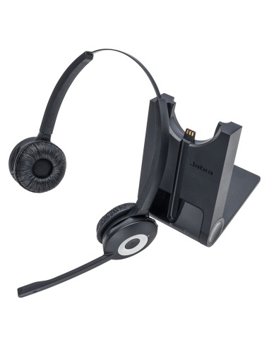 Jabra Pro 920 Duo Auriculares Diadema Negro