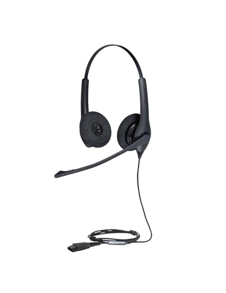 Jabra BIZ 1500 Duo QD Auriculares Diadema Negro