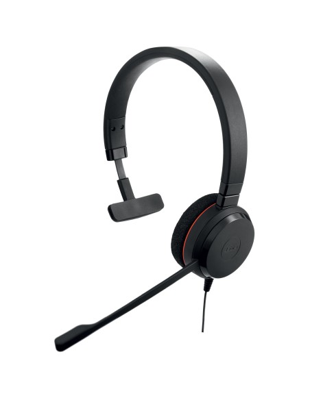 Jabra evolve 20 ms mono auriculares diadema usb tipo c negro
