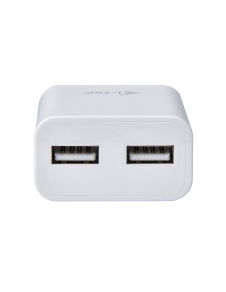 i-tec CHARGER2A4W Cargador pared usb 2.0 2puertos blanco