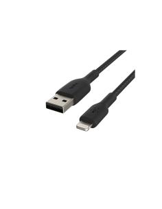 Cable Belkin de conector Lightning macho/USB A macho 2 m Negro