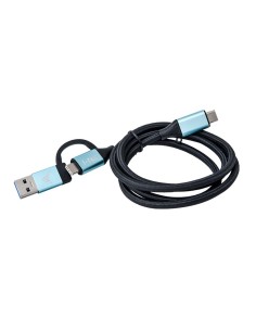 i-tec Cable adaptador usb 3.2 gen 1 usb tipo-c macho a usb tipo-c macho 1m negro azul