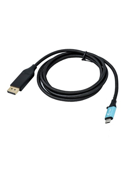 i-tec Cable adaptador 4K usb tipo-c macho a displayport macho 2m negro