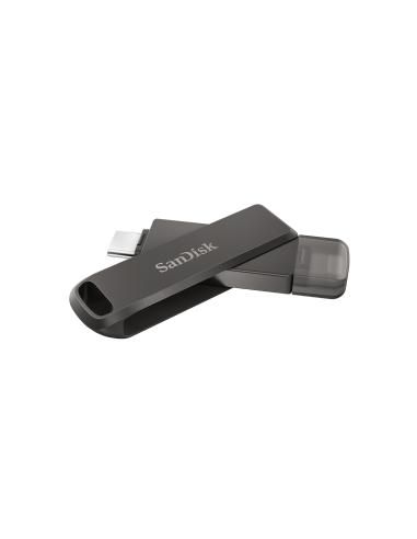 SanDisk iXpand unidad flash USB 256 GB USB Type-C / Lightning 3.2 Gen 1 (3.1 Gen 1) Negro