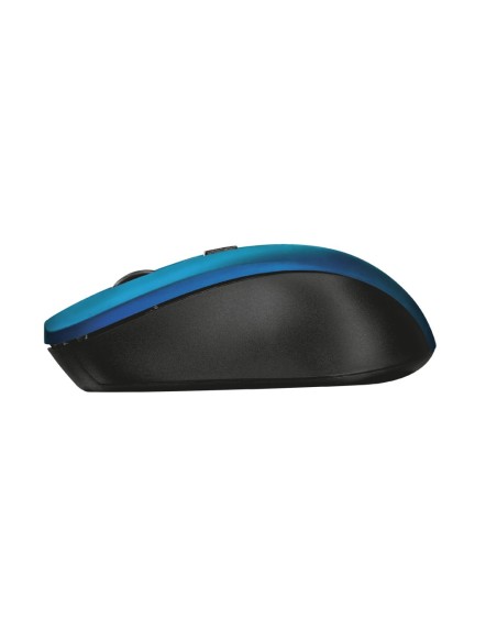 Trust 21870 raton ambidextro rf inalambrico 1800dpi optico negro azul