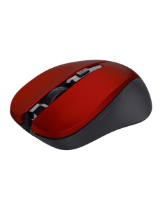 Trust 21871 raton ambidextro rf inalambrico 1800dpi optico negro rojo