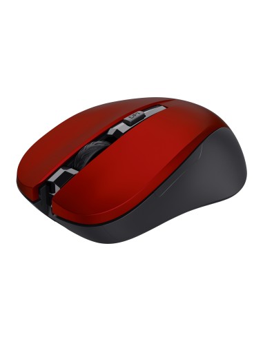Trust 21871 raton ambidextro rf inalambrico 1800dpi optico negro rojo