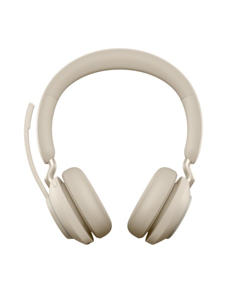 Jabra Evolve2 65 UC Auriculares Diadema USB Bluetooth Beige