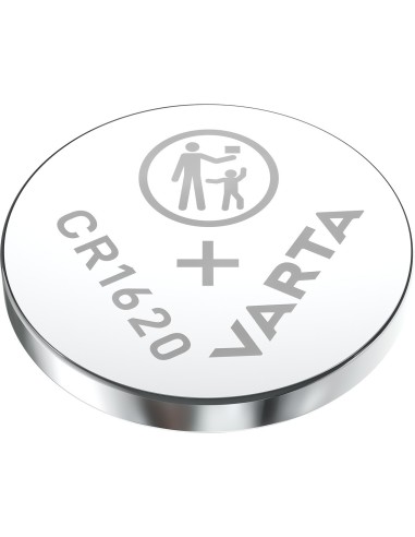 Varta pila boton CR 1620 litio 3V plata