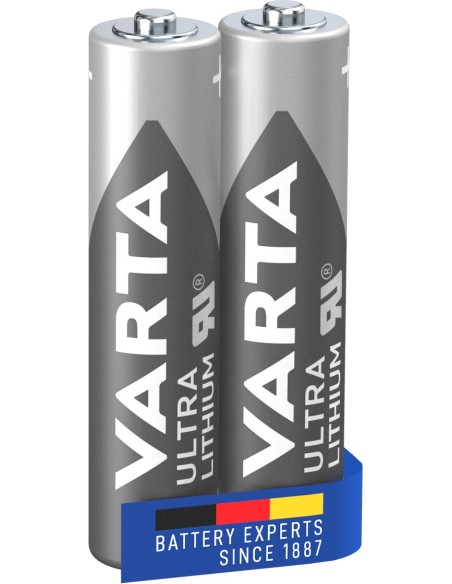 Varta blister 2 pilas profesional AAA ultra lithium 1100mah