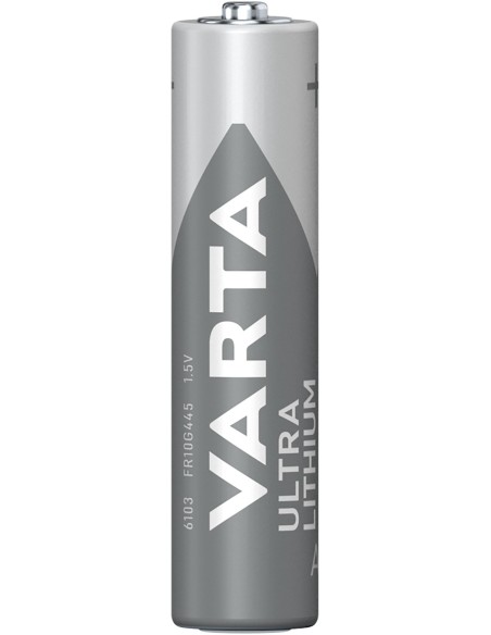 Varta blister 2 pilas profesional AAA ultra lithium 1100mah