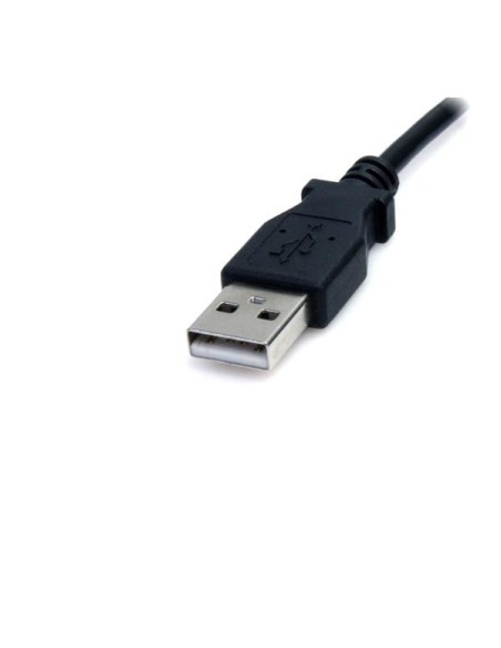 StarTech.com Cable de alimentación USB A a M de Tipo Barril de 5,5mm Negro