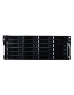 UNYKAch Servidor Rack Hot Swap 4U   24 BahÍ­as Negro, Plata