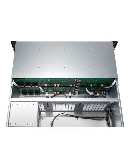 UNYKAch Servidor Rack Hot Swap 4U   24 BahÍ­as Negro, Plata
