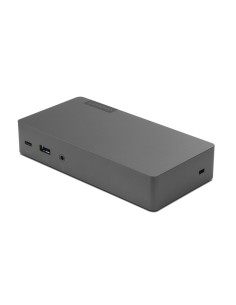 Lenovo Thunderbolt 3 Essential Dock tarjeta y adaptador de interfaz 3.5 mm Displayport Hdmi RJ-45 usb 3.2 Gen 1 (3.1 Gen 1) gris