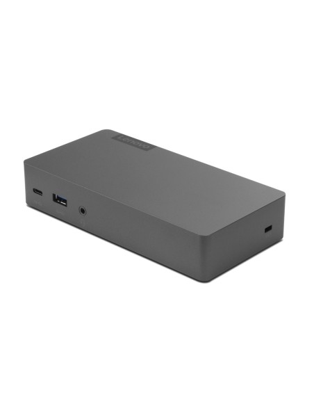 Lenovo Thunderbolt 3 Essential Dock tarjeta y adaptador de interfaz 3.5 mm Displayport Hdmi RJ-45 usb 3.2 Gen 1 (3.1 Gen 1) gris