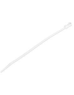 StarTech.com Bridas sujetacables de 20cm con perforación de montaje - 4 mm de ancho, para grupo de cables de 52 mm, soportan 22 