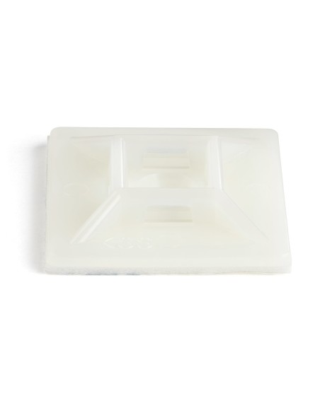 StarTech.com soporte para brida Nylon 100 pieza(s) Blanco