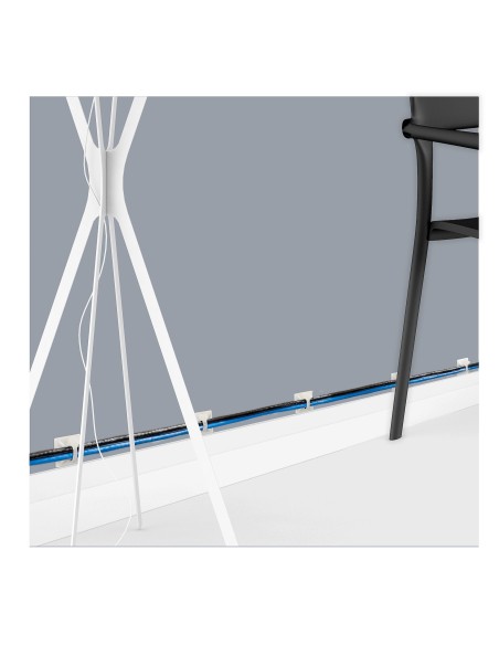 StarTech.com soporte para brida Nylon 100 pieza(s) Blanco