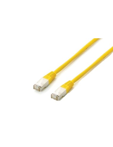 EQUIP cable de red RJ-45 Cat6a S FTP (S-STP) Macho Macho 0,5 m Amarillo