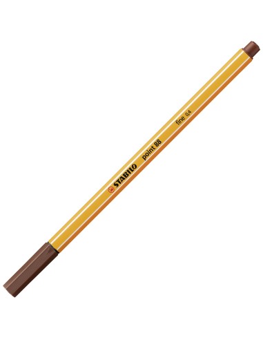 STABILO point 88 rotulador de punta fina Marrón 1 pieza(s)