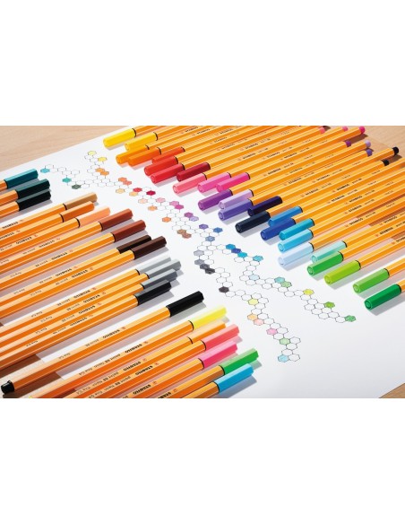 STABILO point 88 rotulador de punta fina Marrón 1 pieza(s)