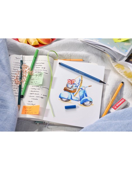 STABILO Pen 68 Mini rotulador Azul