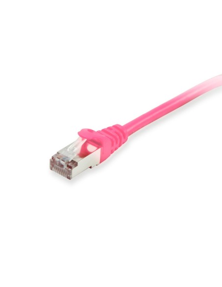 EQUIP cable de red RJ-45 Cat6 S FTP (S-STP) Macho Macho, 1 m Rosa