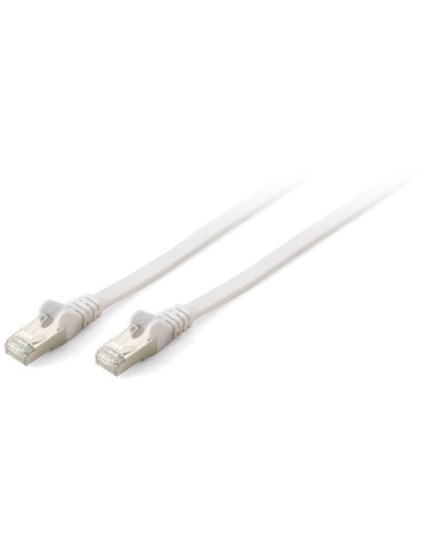 EQUIP cable de red RJ-45 Cat6a S FTP (S-STP) Macho Macho, 1 m Blanco