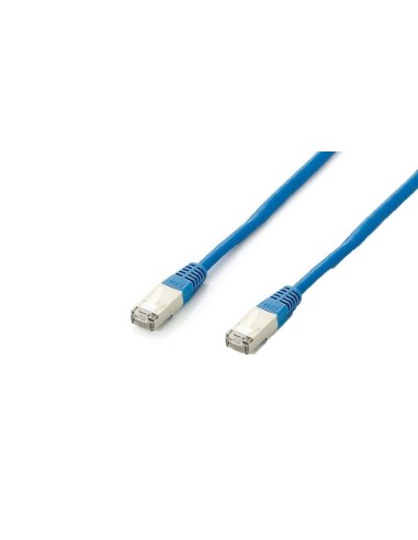 EQUIP cable de red RJ-45 Cat6a S FTP (S-STP) Macho Macho 0,5 m Azul