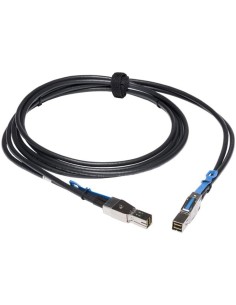 LENOVO 00YL849 cable datos Serial Attached SCSI (SAS) SFF-8644 Macho Macho 2 m 12 Gbit s Negro