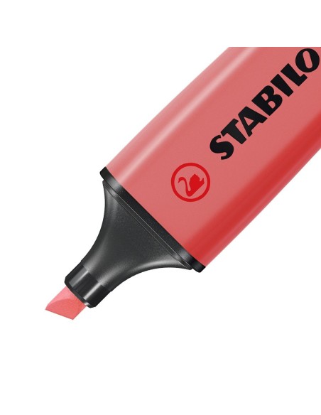 STABILO Boss Original marcador 10 pieza(s) Rojo