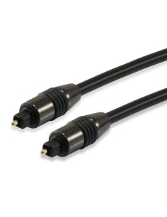 EQUIP cable de audio TOSLINK Macho Macho, 5 m Negro