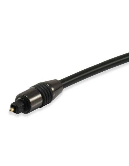 EQUIP cable de audio TOSLINK Macho Macho, 5 m Negro