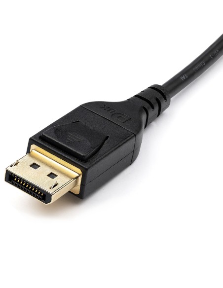 StarTech.com Cable adaptador Mini displayport macho a displayPort  macho 1.4 Certificado por VESA 1m negro