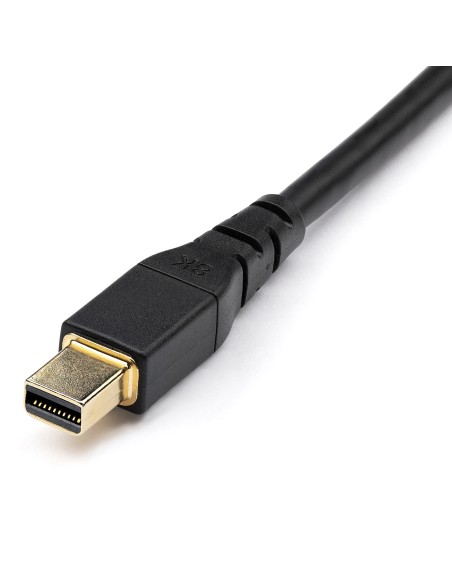 StarTech.com Cable adaptador Mini displayport macho a displayPort  macho 1.4 Certificado por VESA 1m negro