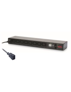 APC AP7921B unidad de distribucion de energia (PDU) 8 salidas AC 0U 1U negro