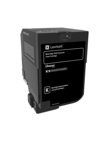 Lexmark 74C2HKE Cartucho de toner original negro