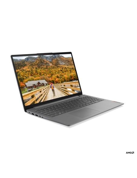 Lenovo IdeaPad 3 Portatil amd ryzen 7 5700U 8gb 512gb ssd 15.6p w10 gris