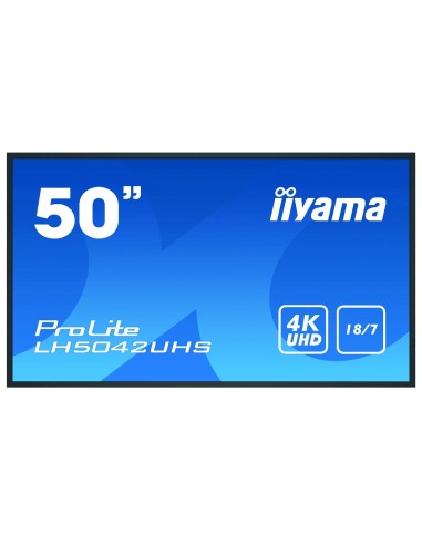 iiyama LH5042UHS-B3 Monitor profesional 49.5p 4k ultra hd negro