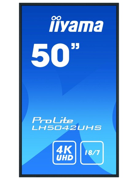 iiyama LH5042UHS-B3 Monitor profesional 49.5p 4k ultra hd negro