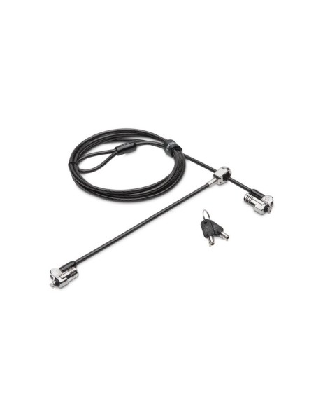 Kensington Candado para portátil con llave de cabezal doble NanoSaverTM