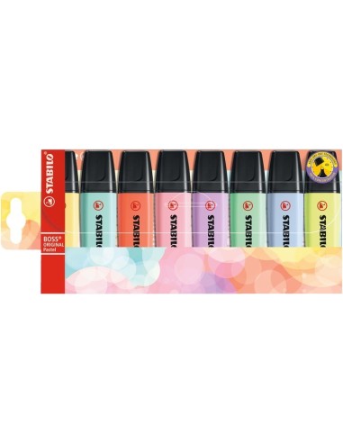 STABILO Boss Original Pastel marcador 6 pieza(s) Multicolor