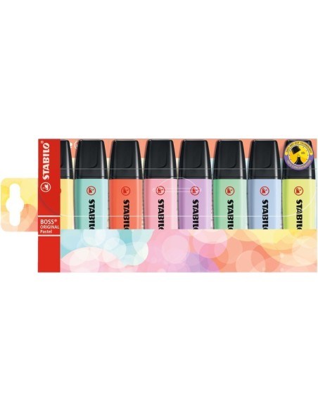 STABILO Boss Original Pastel marcador 6 pieza(s) Multicolor